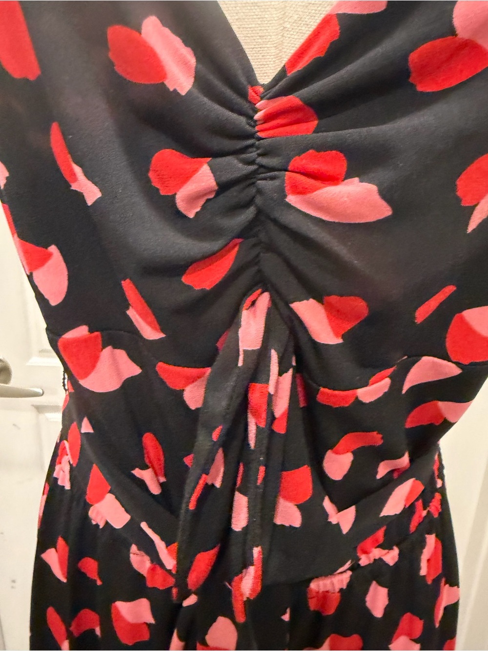 Michael’s Kors Women's Black Jumpsuit with Pink Heart Print - Picture 8 of 11